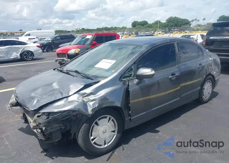 2009 Honda Civic Hybrid z USA, uszkodzony, nr VIN JHMFA36269S015264